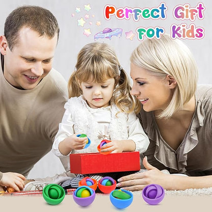 Fidget Toys for Kids, Sensory Toys for Teens, Gifts for Boys Girls ADHD Autism Stress Relief Quiet Finger Tools Classroom