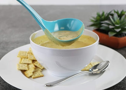 Reston Lloyd Melamine Soup Ladle Kitchen Utensil, Durable BPA-Free Plastic