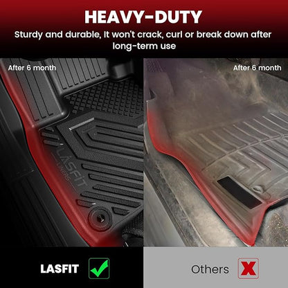 LASFIT Floor Mats for Subaru Forester 2026 2025 (Only Fit Gas & 2026 Wilderness), All Weather TPE Custom Fit Floor Liners for Forester 2025-2026 Base/Premium/Sport/Limited/Touring Car Mats