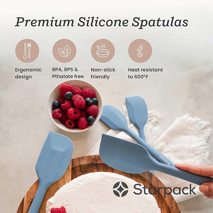 Starpack 'Scrape & Stir' Silicone Spatula Set