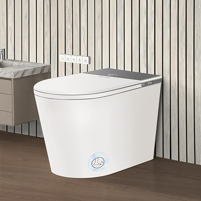 Smart Toilet with Bidet Built in, Japanese Bidet Toilet,