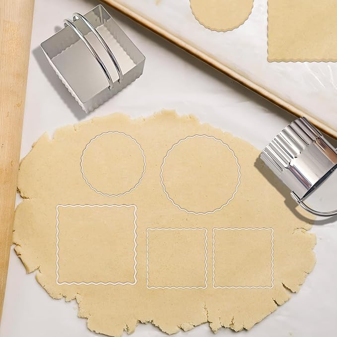 ALLTOP 5 Pieces Biscuit Cutters