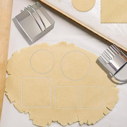 ALLTOP 5 Pieces Biscuit Cutters