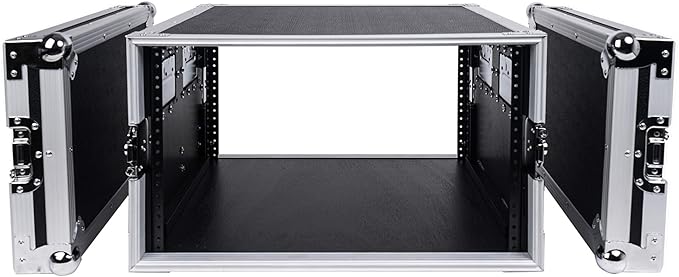 Sound Town 6U PA/DJ Rack/Road Case,