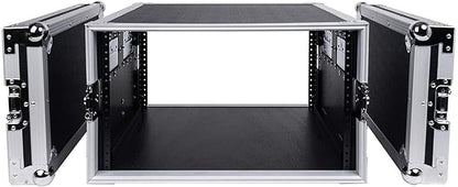 Sound Town 6U PA/DJ Rack/Road Case,