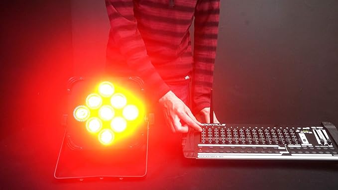 Rockville ROCKFORCE W4 384 Channel Wireless DMX Lighting Controller, MIDI