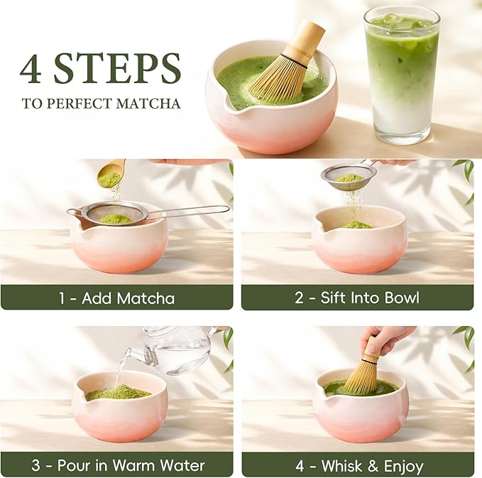 Matcha Whisk - Bamboo 100 Prong Handcrafted Natural Whisk