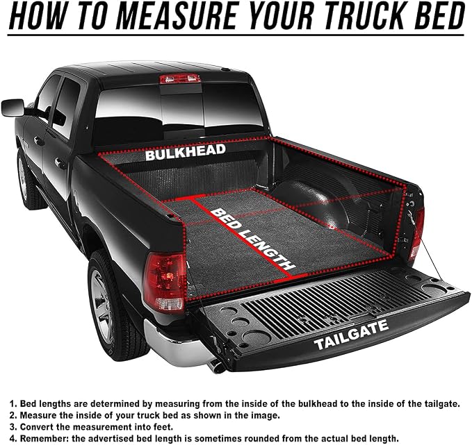 DNA Motoring Truck Bed Soft Tri-Fold Adjustable Tonneau Cover Compatible with C1500 C2500 C3500 K1500 K2500 K3500 6.5Ft Fleetside Bed, TTC-TRISOFT-032