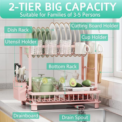 Multifunctional Dish Drying Rack