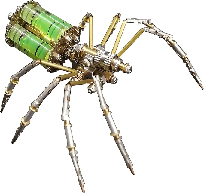 Mechanical Metal DIY 3D Insect Brass Puzzle (Gatling Spider)