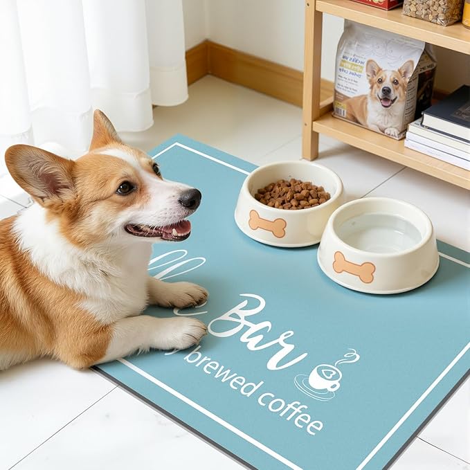 Findosom Dish Drying Mat, Cuttable Drying Mat