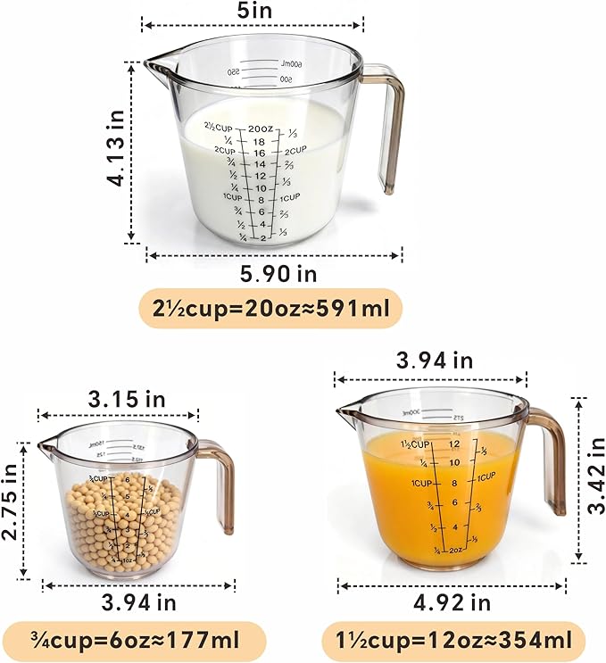 Measuring Cups Set, Essential Kitchen Gadgets