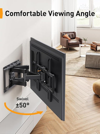Perlegear UL Listed Full Motion TV Wall Mount
