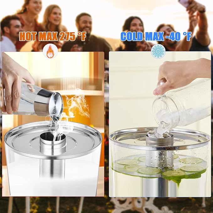 2 Gallons Beverage Dispenser