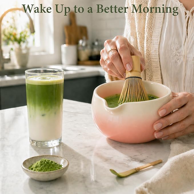 Matcha Whisk - Bamboo 100 Prong Handcrafted Natural Whisk