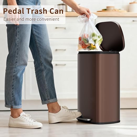 PayLessHere Stainless Steel Trash Can