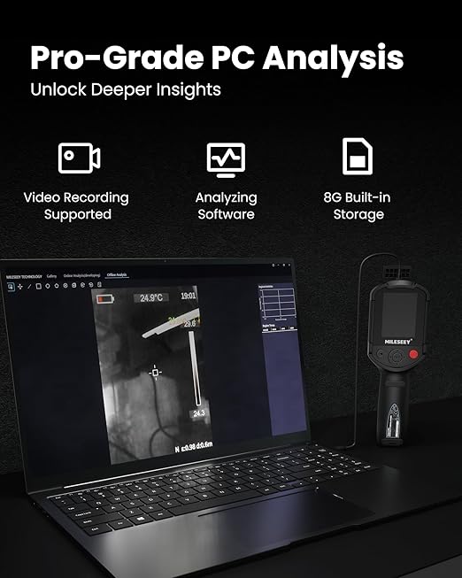 MiLESEEY TR20 Pro Thermal Imaging Camera, Handheld Infrared Imager