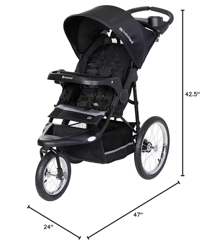 Baby Trend Expedition® Jogger, Dash Black