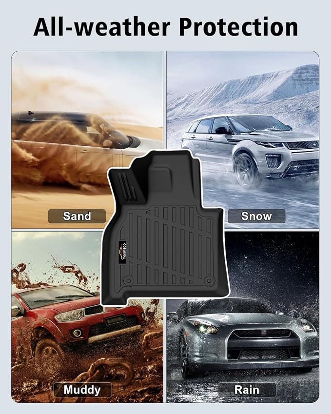 Floor Mats & Cargo Mat with Backrest Mat Custom for Mazda CX-5 2026 (Only Gas), Door Sill Guards, All Weather TPE Full Set Floor Liners Trunk Mat for CX-5 2026 Accessories