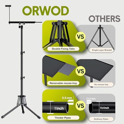 ORWOD Projector Stand Laptop Tripod