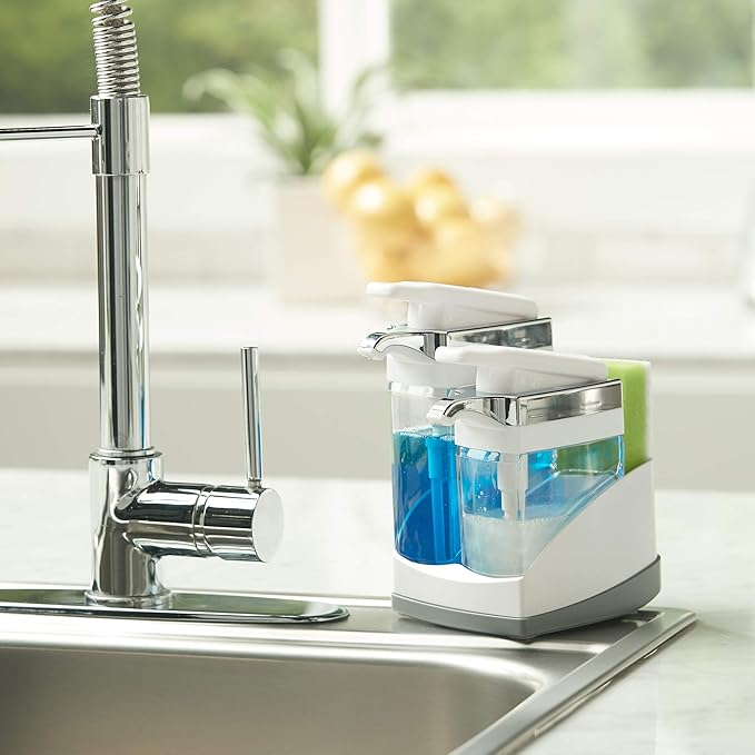 Casabella Sink Sider Duo with Sponge
