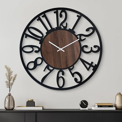 Casaformia 32'' Large Silent Wall Clock
