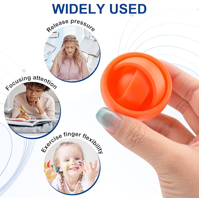 Fidget Toys for Kids, Sensory Toys for Teens, Gifts for 8-12 Boys Girls Teens Adults, Quiet ADHD Autism Stress Relief Finger Tools Classroom