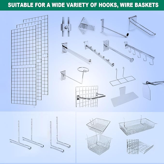 7RiversART Grid Wall Commercial Grade Grid Panels Heavy Duty Panel