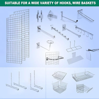 7RiversART Grid Wall Commercial Grade Grid Panels Heavy Duty Panel