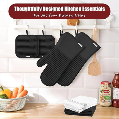 Oven Mitts and Pot Holder Sets