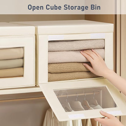 DIMJ Storage Bins with Lids