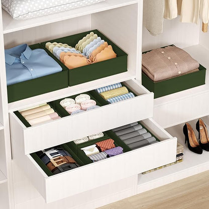 DIMJ Drawer Organizer Clothes