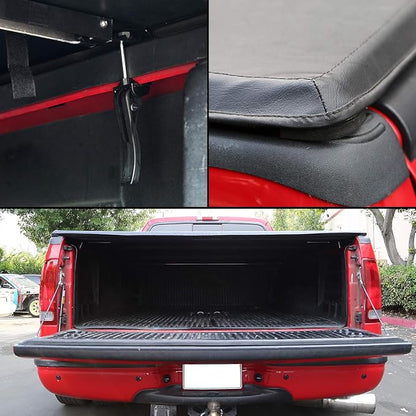 DNA Motoring Truck Bed Soft Tri-Fold Adjustable Tonneau Cover Compatible with 94-04 S10 / Sonoma 6 Feet Fleetside Bed, TTC-TRISOFT-040