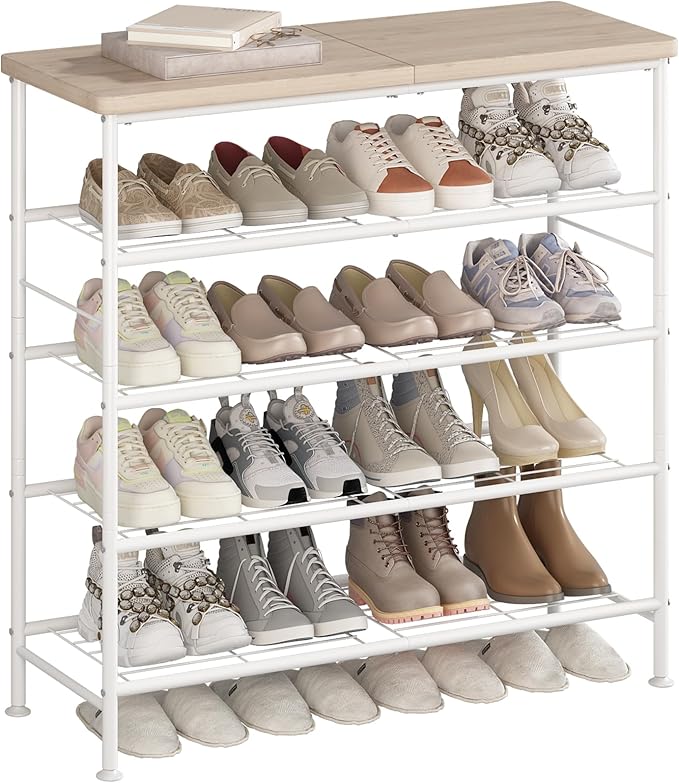 SUOERNUO Shoe Rack Organizer 5 Tier