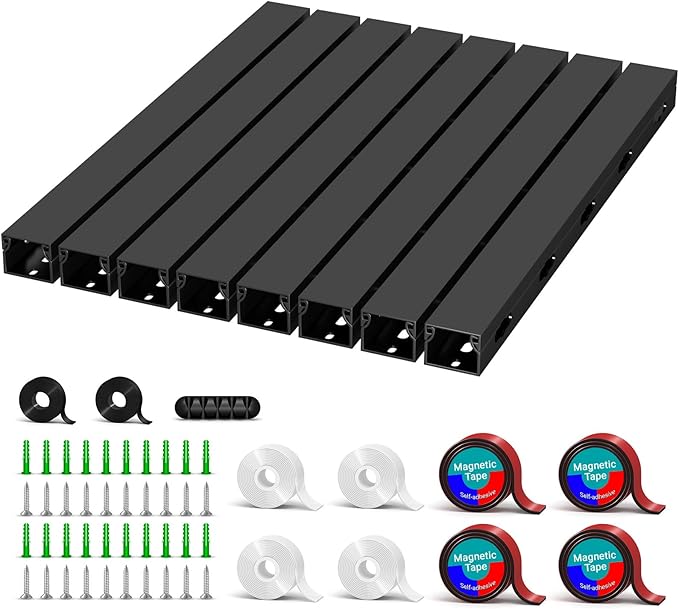 Cable Raceway - Magnetic Cable Management Under Desk
