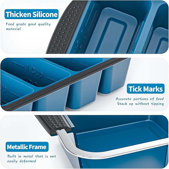 GORCI Silicone Freezer Tray