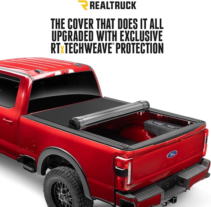 RealTruck TruXedo Sentry CT Hard Rolling Truck Bed Tonneau Cover | 1586916 | Fits 2019-2024 Dodge Ram 1500, Does Not Fit w/Multi-Function (Split) Tailgate 6' 4" Bed (76.3")