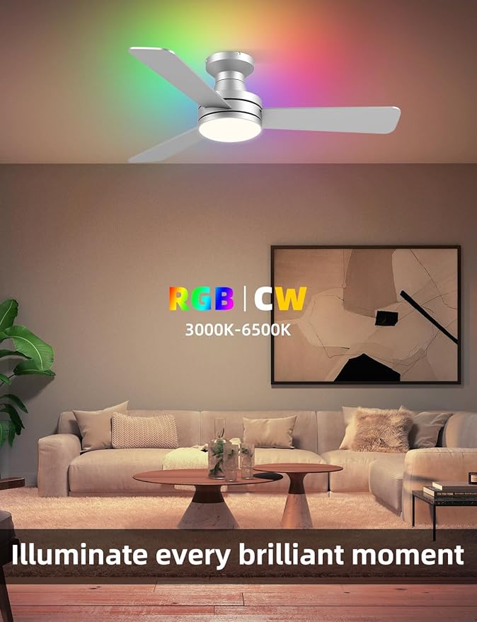 Homlit 42 inch RGB Ceiling Fan