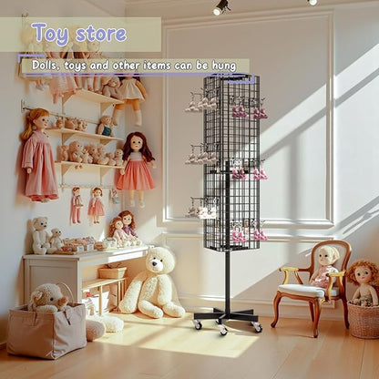Grid Wall Panels Display Stand