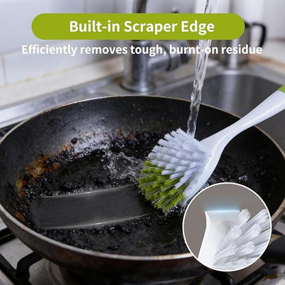 Dish Brush Scrub Brush with Handle