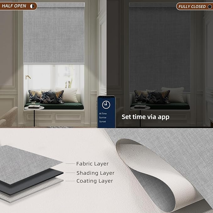 Motorized Blinds Roller Shade