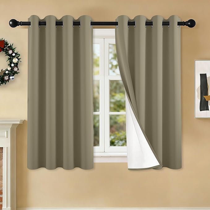 100% Blackout Curtains 54 Inch Length