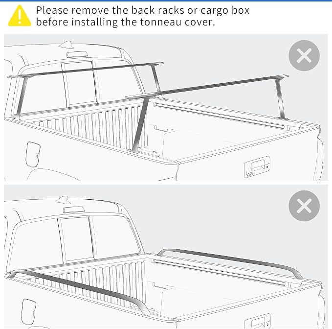 oEdRo Soft Roll up Truck Bed Tonneau Cover Compatible with 2014-2018 Chevy Silverado 1500 / GMC Sierra 1500, Fleetside 5.8ft Bed