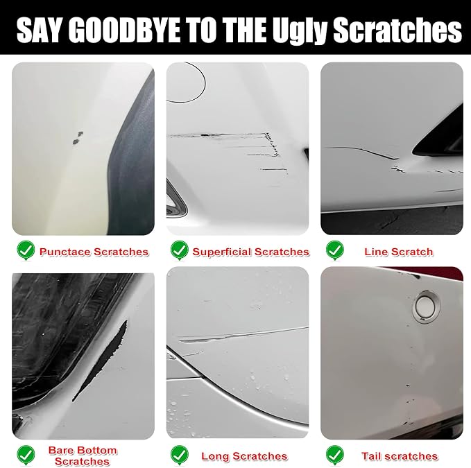 Car Touch Up Paint(Diamond Red Metallic Tinted Clearcoat(C9)) for LINCOLN, Car Paint Scratch Repair Kit, Quick & Easy Solution to Repair, 2 in 1 Scratch Remover Pen with 2PCS Disposable Micro Applicators