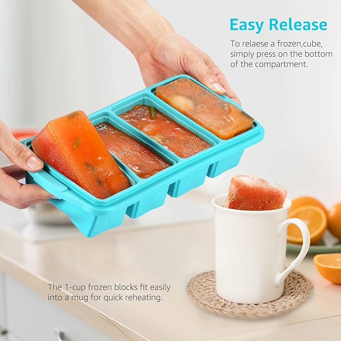 Ztomine Silicone Freezer Tray