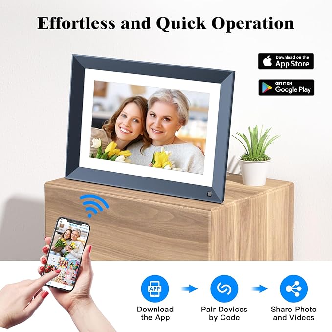 10.1-inch Digital Picture Frame Smart-Photo-Frame