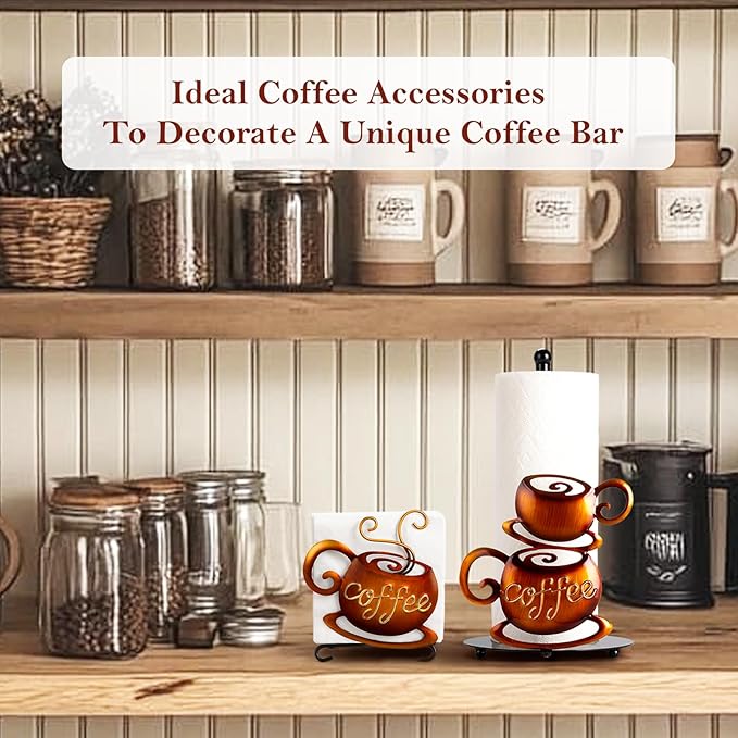 Standing Paper Towel Roll Holder Countertop