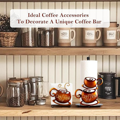 Standing Paper Towel Roll Holder Countertop