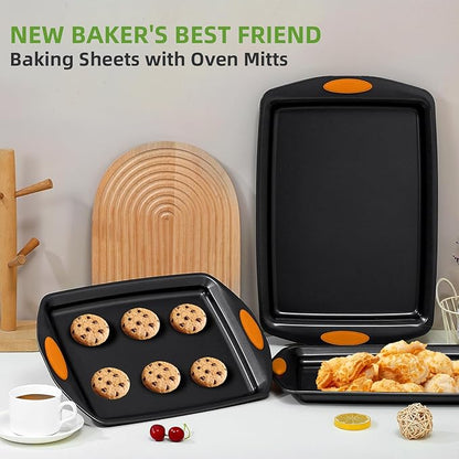 5-Piece Nonstick Baking Pans Set