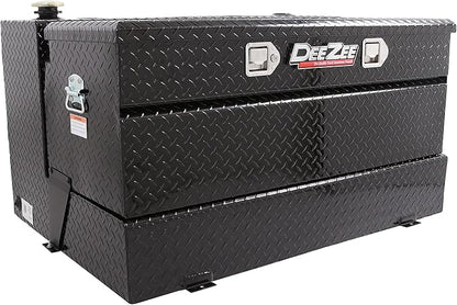 Dee Zee DZ92647B Black (92 gallon) Black Aluminum Combo Transfer Tank & Tool Box